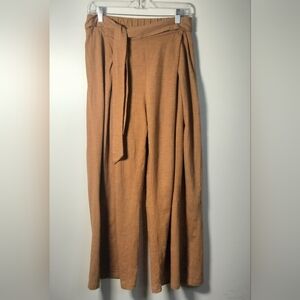 Z Supply Isla Pucker Knit Wide-Leg Pants